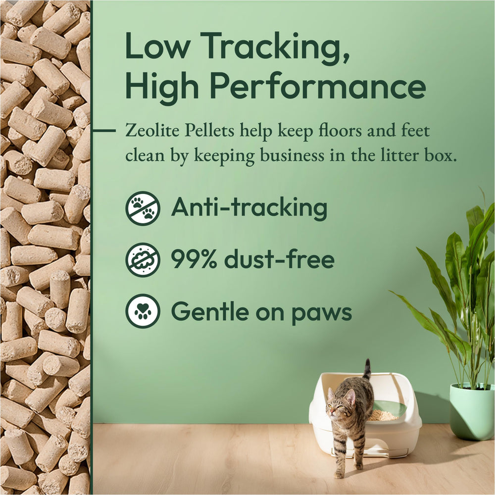 Tidy Cats Breeze multi-cat pellets provide a light scent for fresh homes.