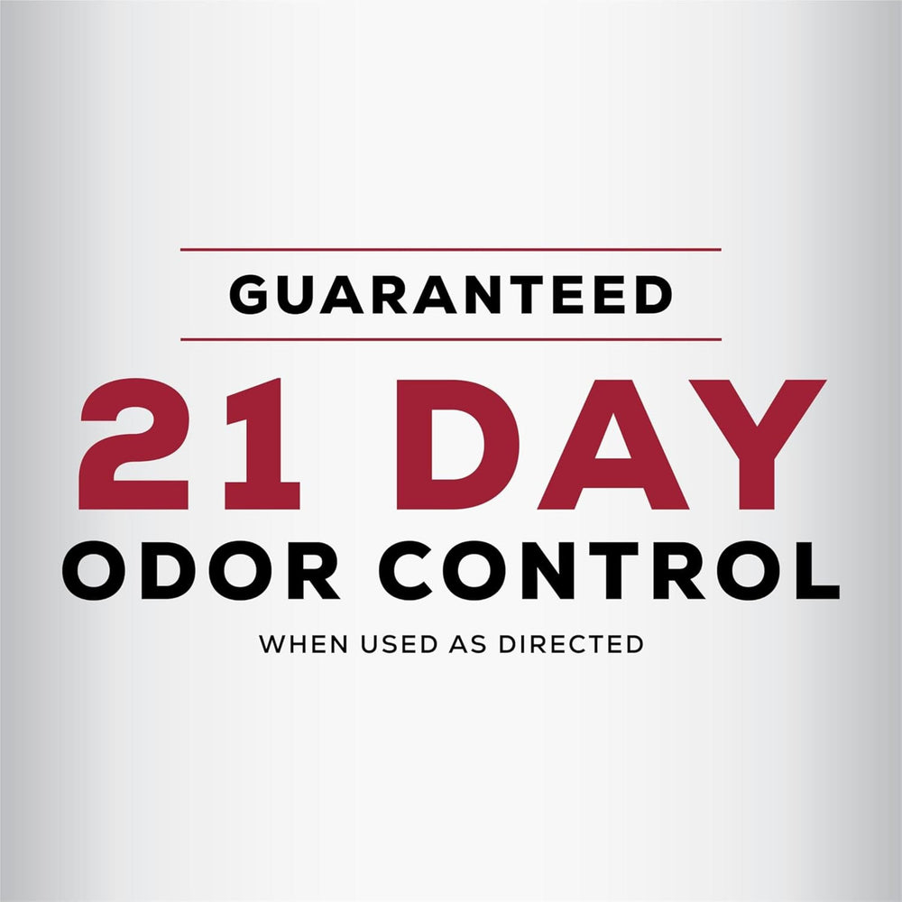 Purina Tidy Cats LightWeight odor-control feature offering 21-day ammonia odor defense