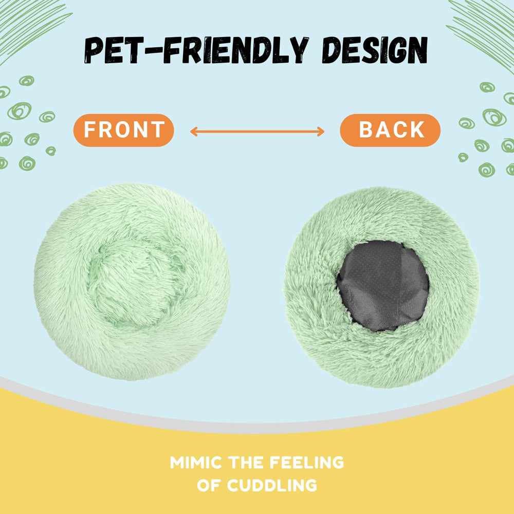 Tierecare Bunny Bed non-slip bottom keeps the hideout in place.