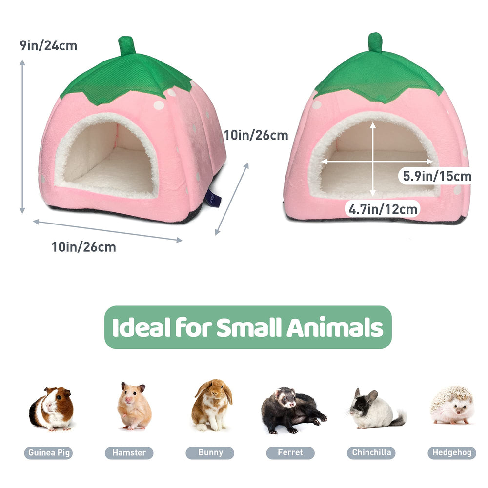 Non-slip bottom keeps the Tierecare hideout stable during play.