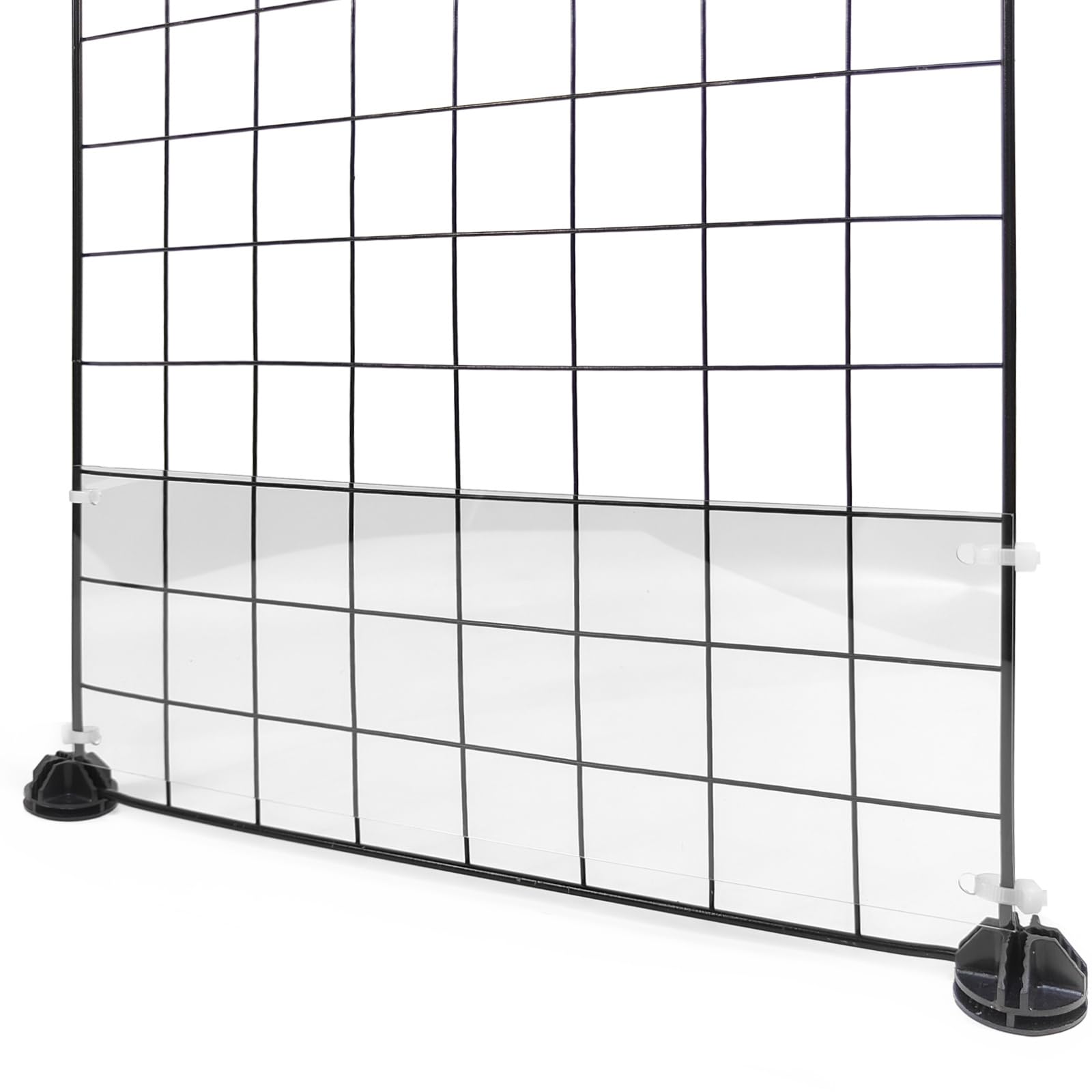 Tierecare clear PVC cage liner provides visibility while guarding waste.