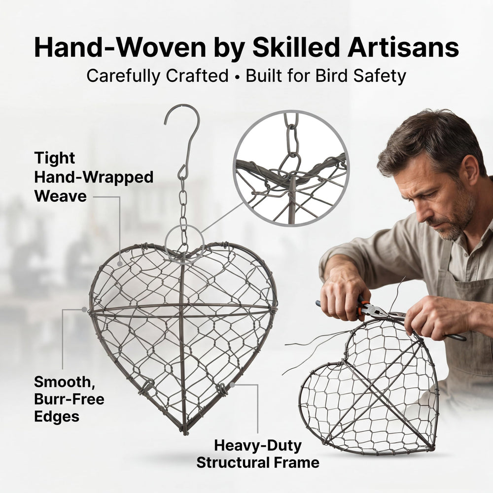 Tiezzi outdoor garden decor adds charm while supporting nesting birds in gardens.