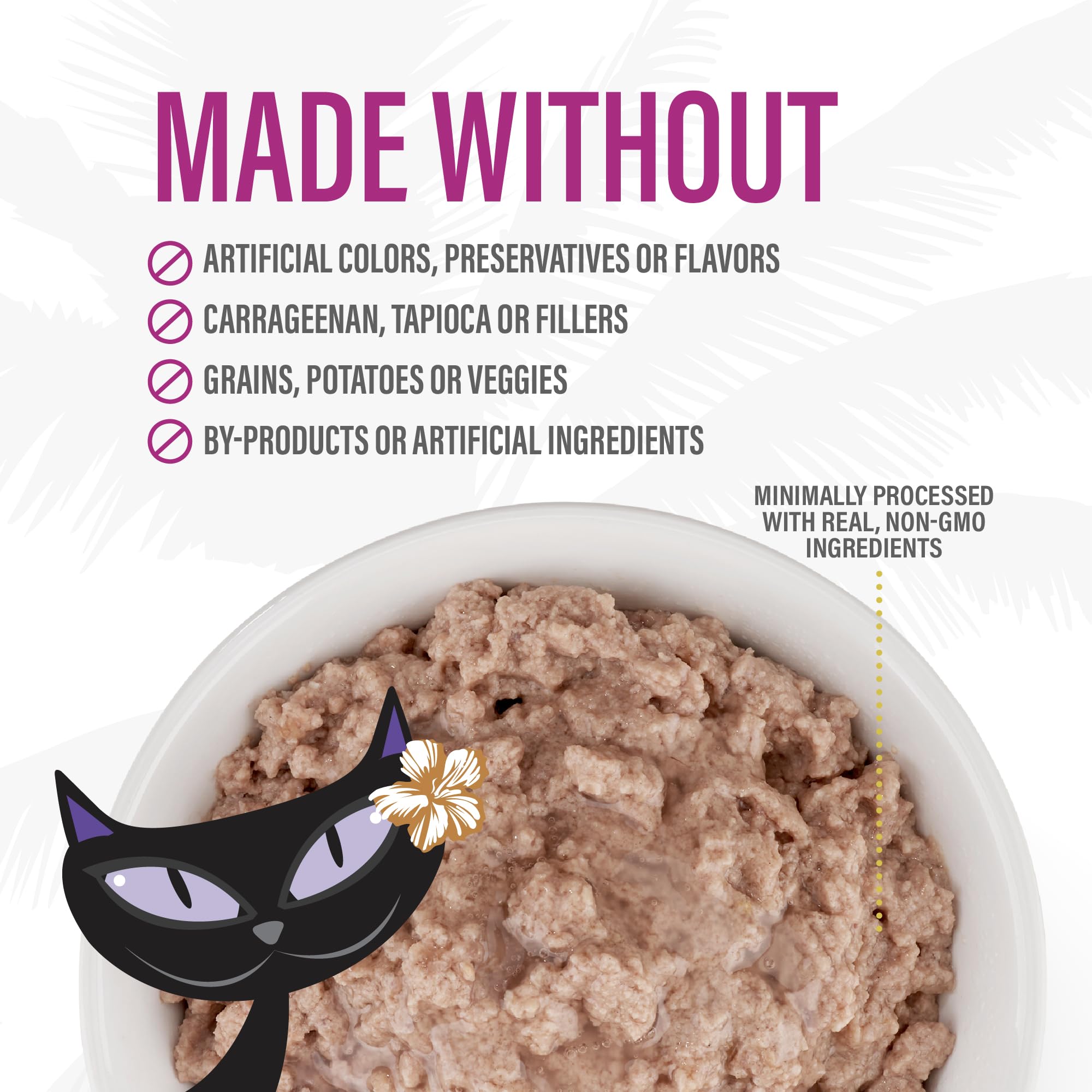 Tiki Cat After Dark Pate provides a complete and balanced meal for adults.