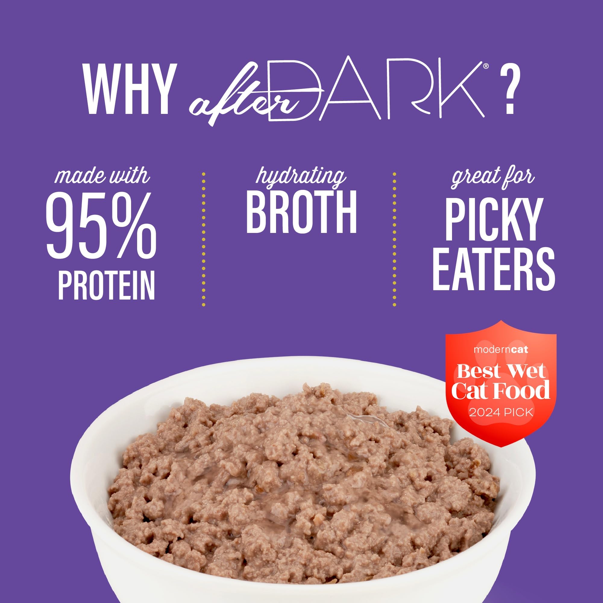 Tiki Cat After Dark Pâté turkey and chicken medley, grain-free protein boost.