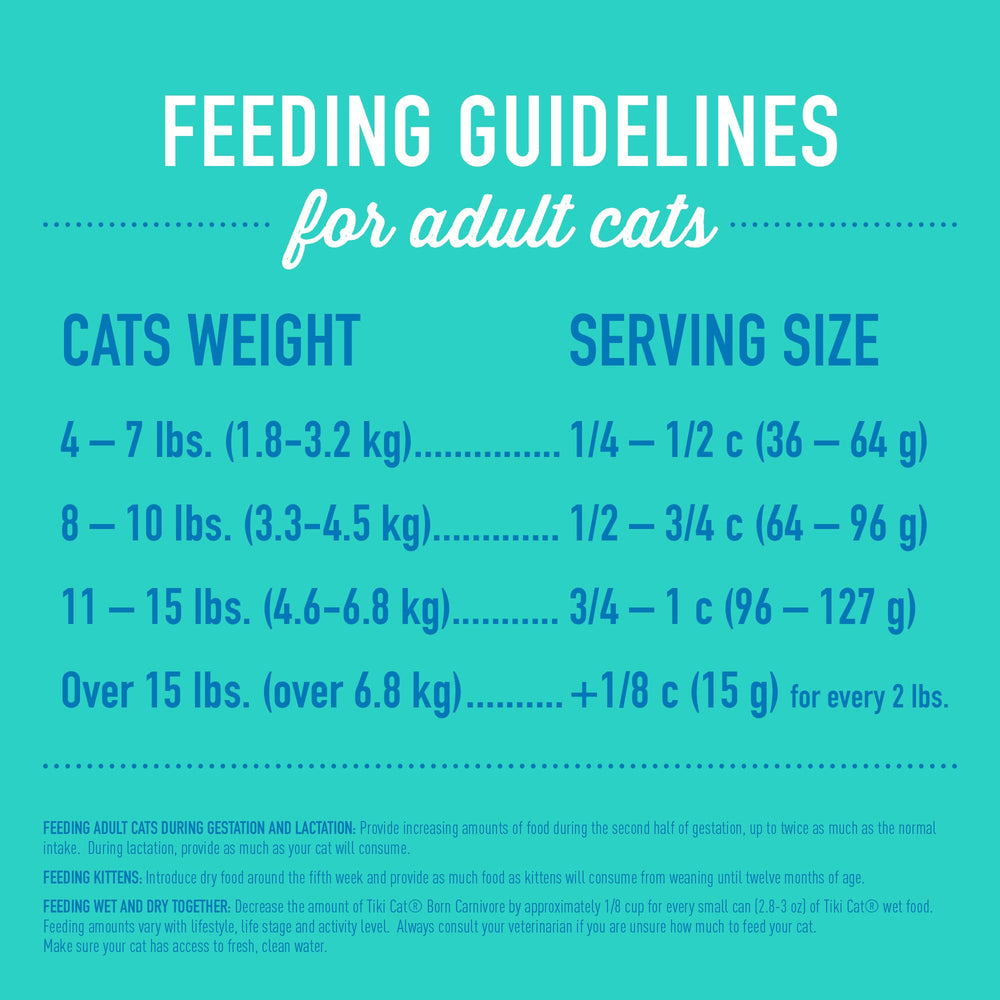 Real herring pieces emphasize the first-ingredient protein in tiki cat