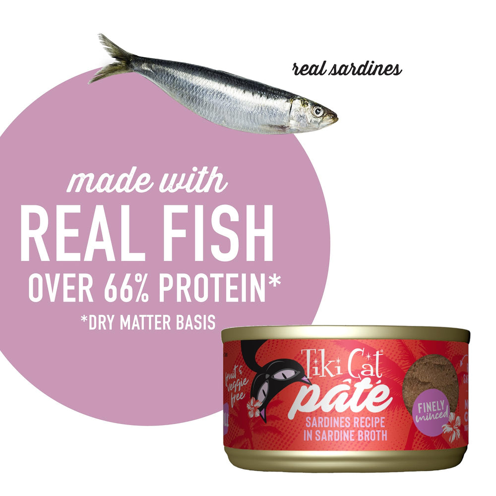 Tiki Cat Grill Pate 12-pack can shows packaging and value