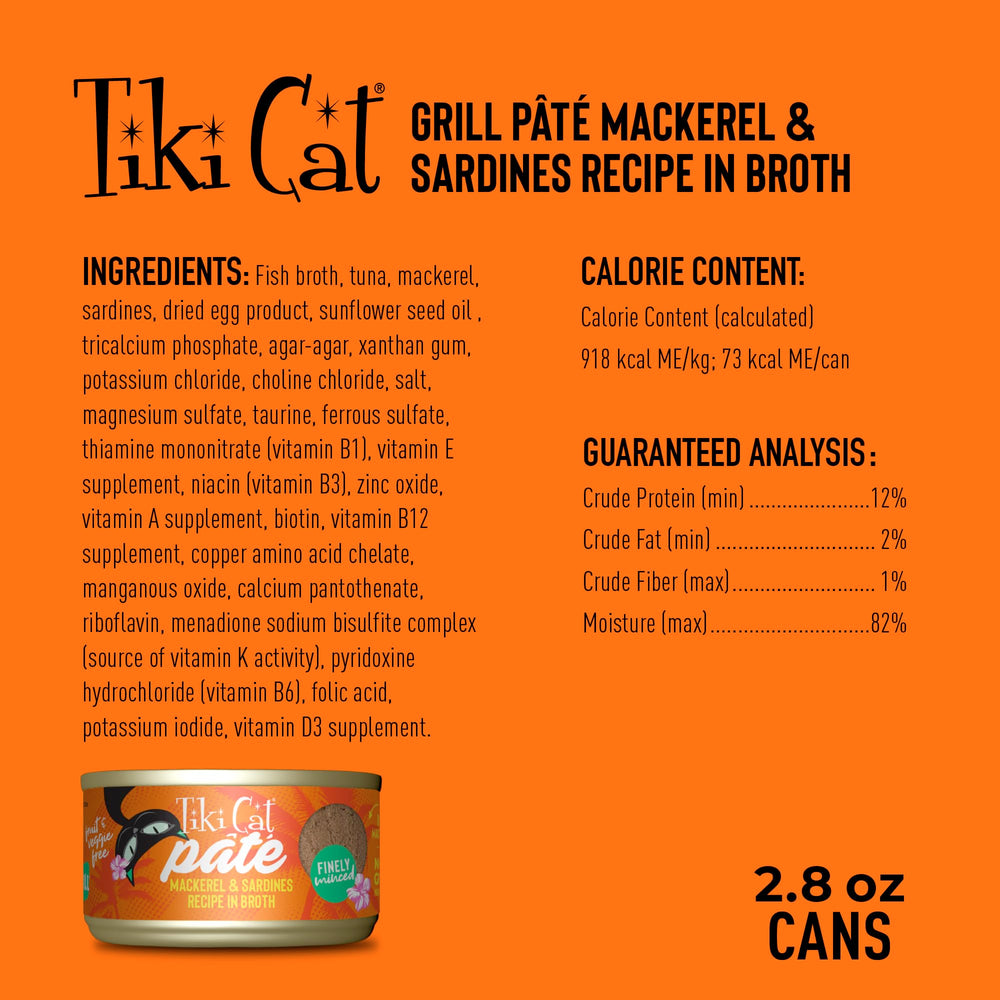 Finely minced pate texture for easy savoring and moisture.