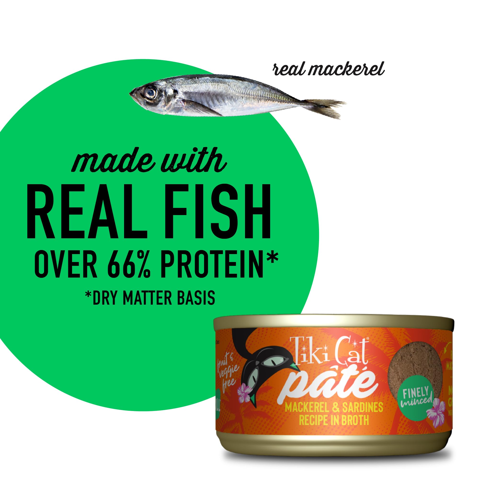 100% non-GMO ingredients support a carnivore-inspired cat diet.