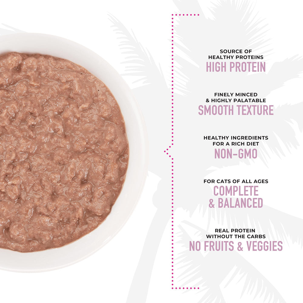 Tiki Cat Grill Pate smooth texture appeals to picky eaters