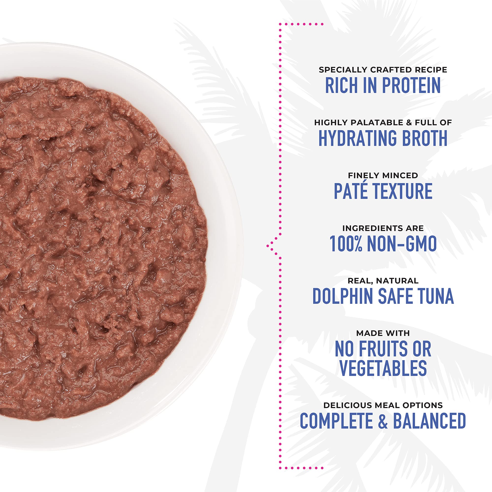 A serving of Tiki Cat Grill Pâté with tuna