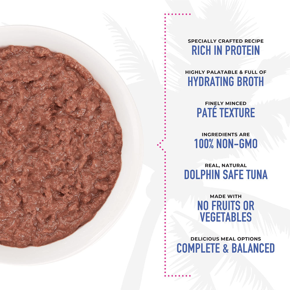 A serving of Tiki Cat Grill Pâté with tuna