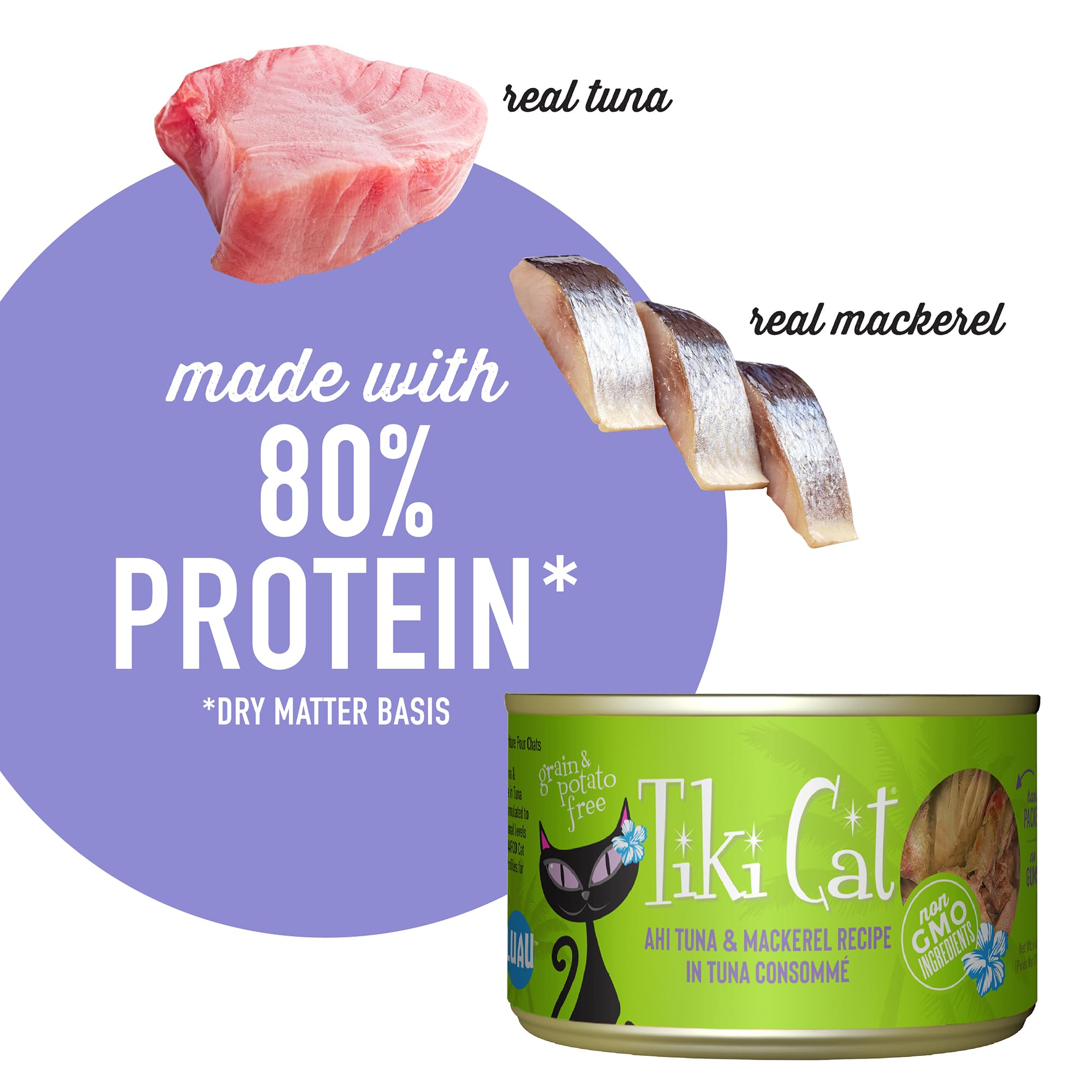 Grain-free Luau can showcases carnivore-friendly nutrition.