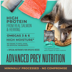 Tiki Cat Solutions omega-3 balance with two fish sources for coat vitality