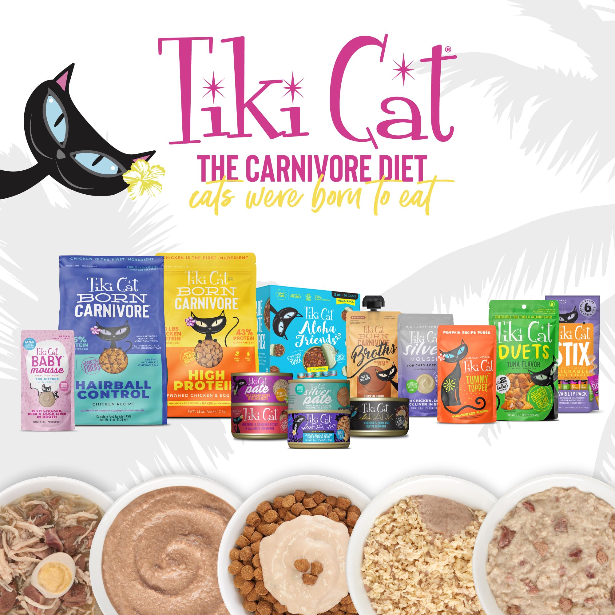 Serving over meals: Tiki Cat Tummy Topper enhances moisture