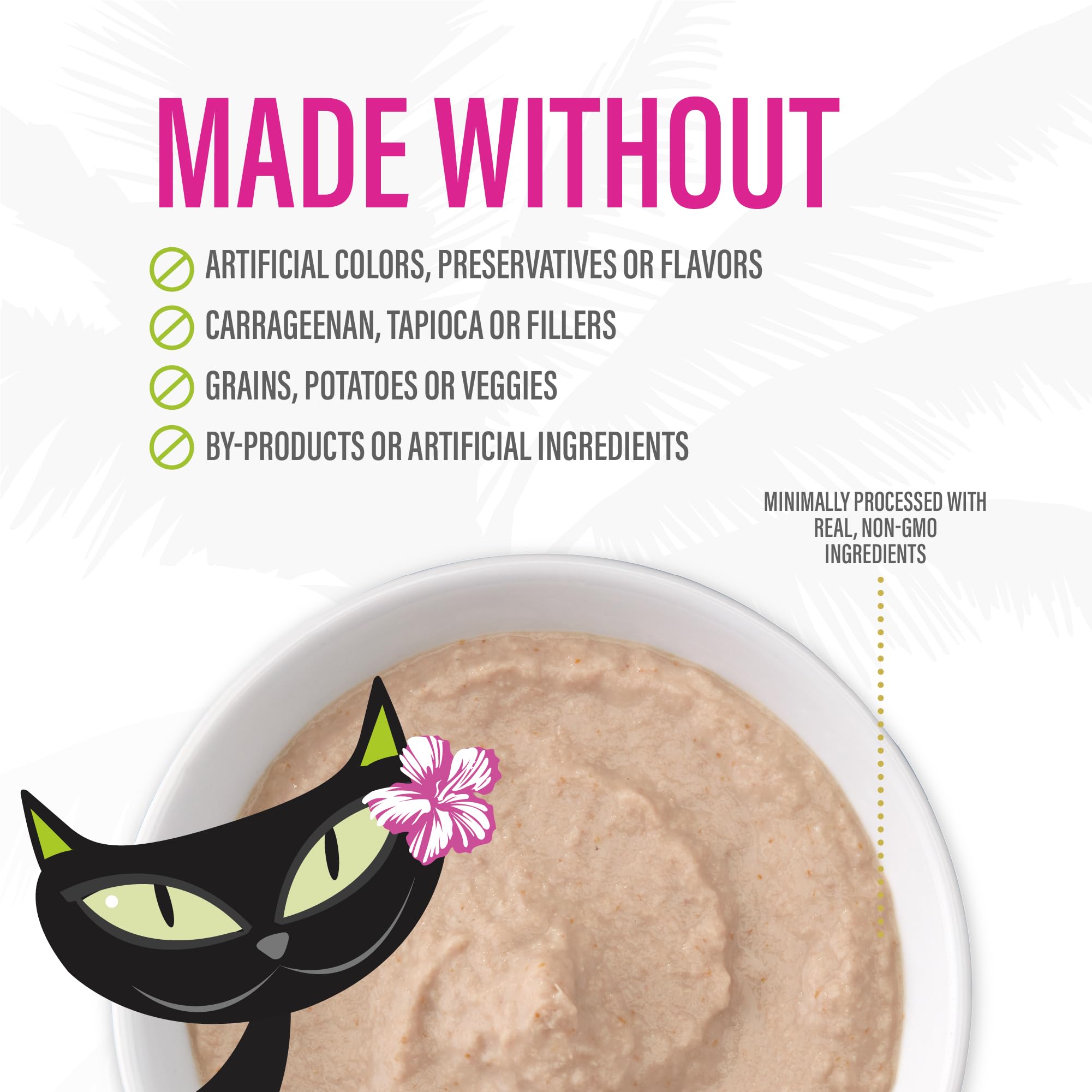 Tiki Cat Velvet Mousse 2.8 oz pouch pack for easy, versatile meals.