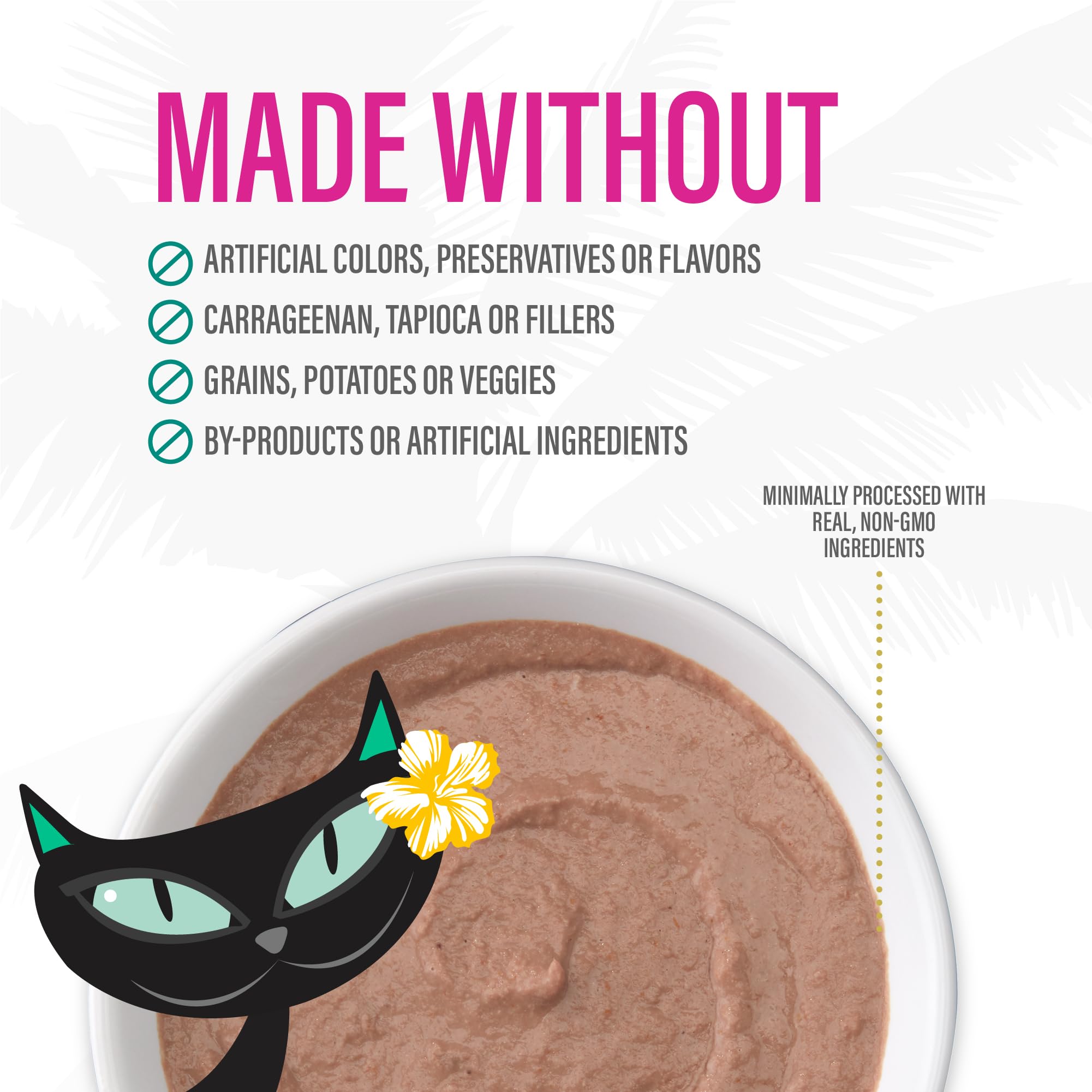 Room-temperature serving of Tiki Cat Velvet Mousse enhances aroma.