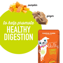 Tiki Dog single-serve pouch for easy, mess-free feeding.