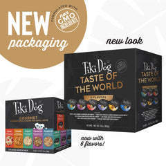 Tiki Dog Taste of the World French Burgundy cup delivers rich beef in broth.