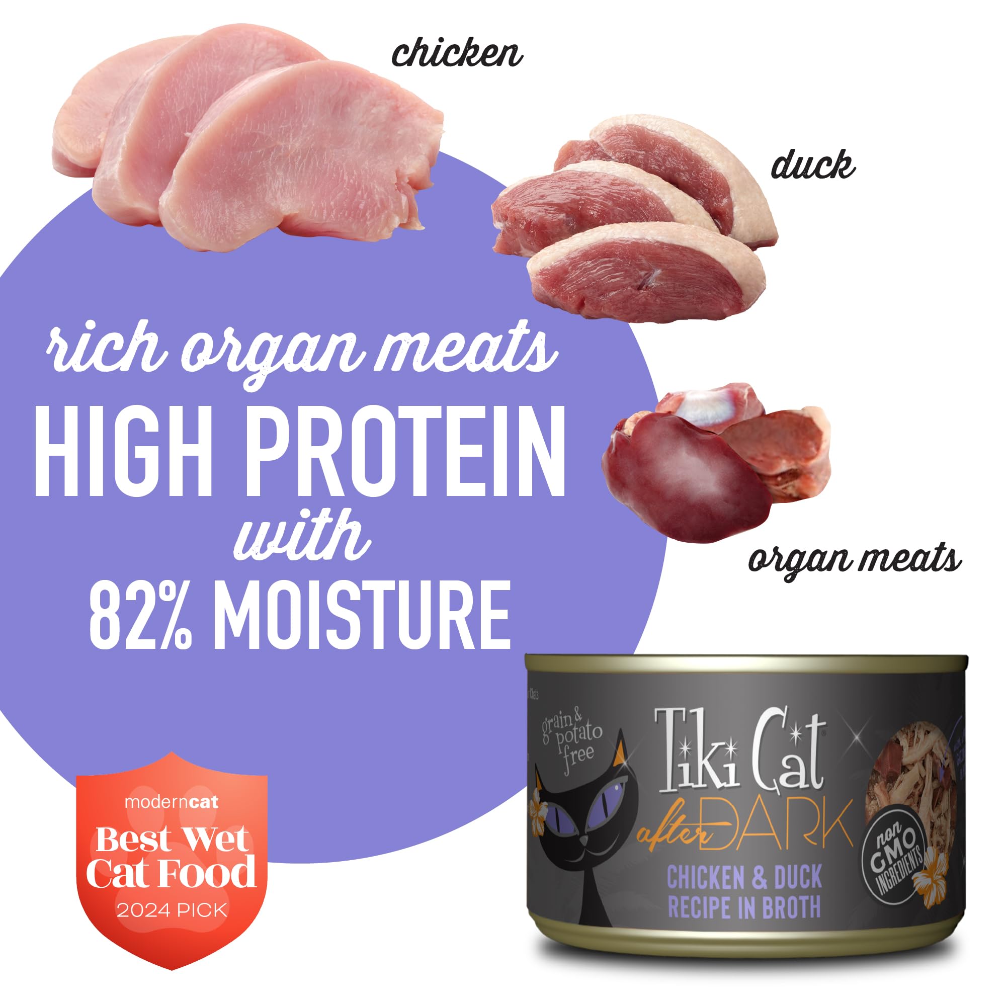 Chicken liver and gizzards add flavor in After Dark