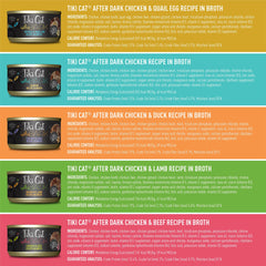 TIKI PETS After Dark grain-free formula for a carnivore-inspired diet.