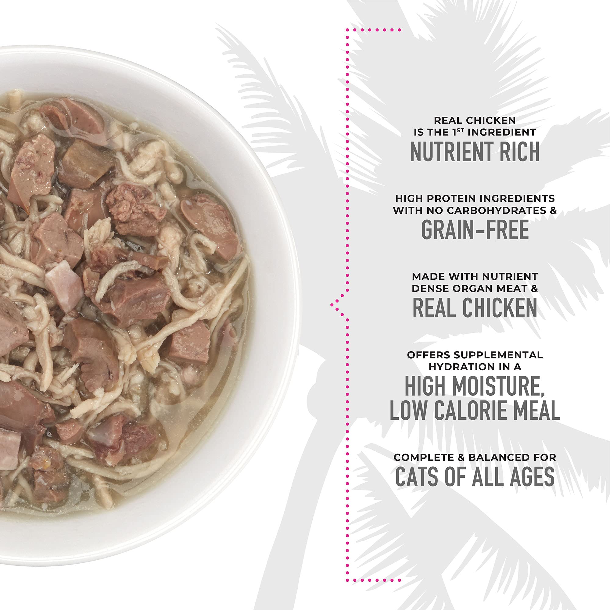 TIKI PETS After Dark high moisture content helps hydration between meals.