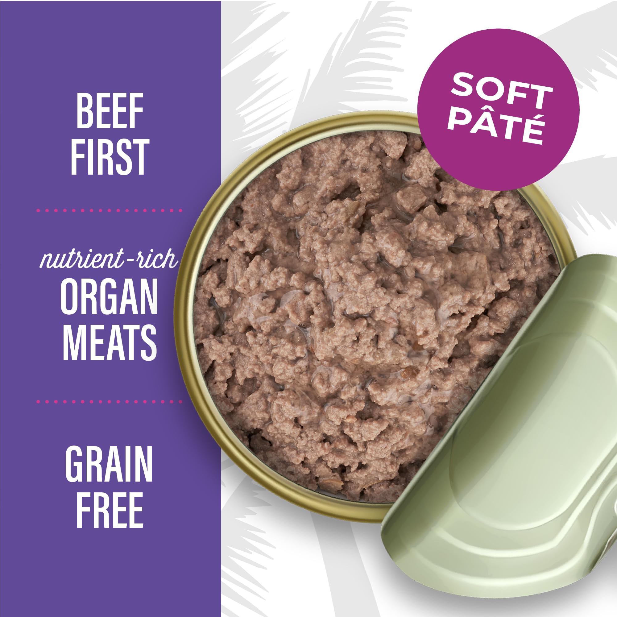 Tiki Pets After Dark Pate complete and balanced meal concept for adult cats.