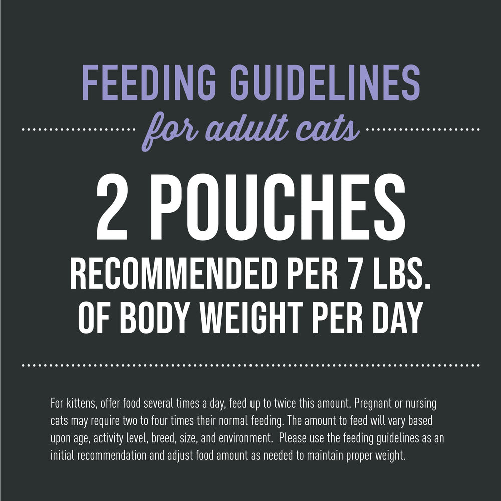 Grain-free and potato-free formula supports meat-forward nutrition for sensitive cats.