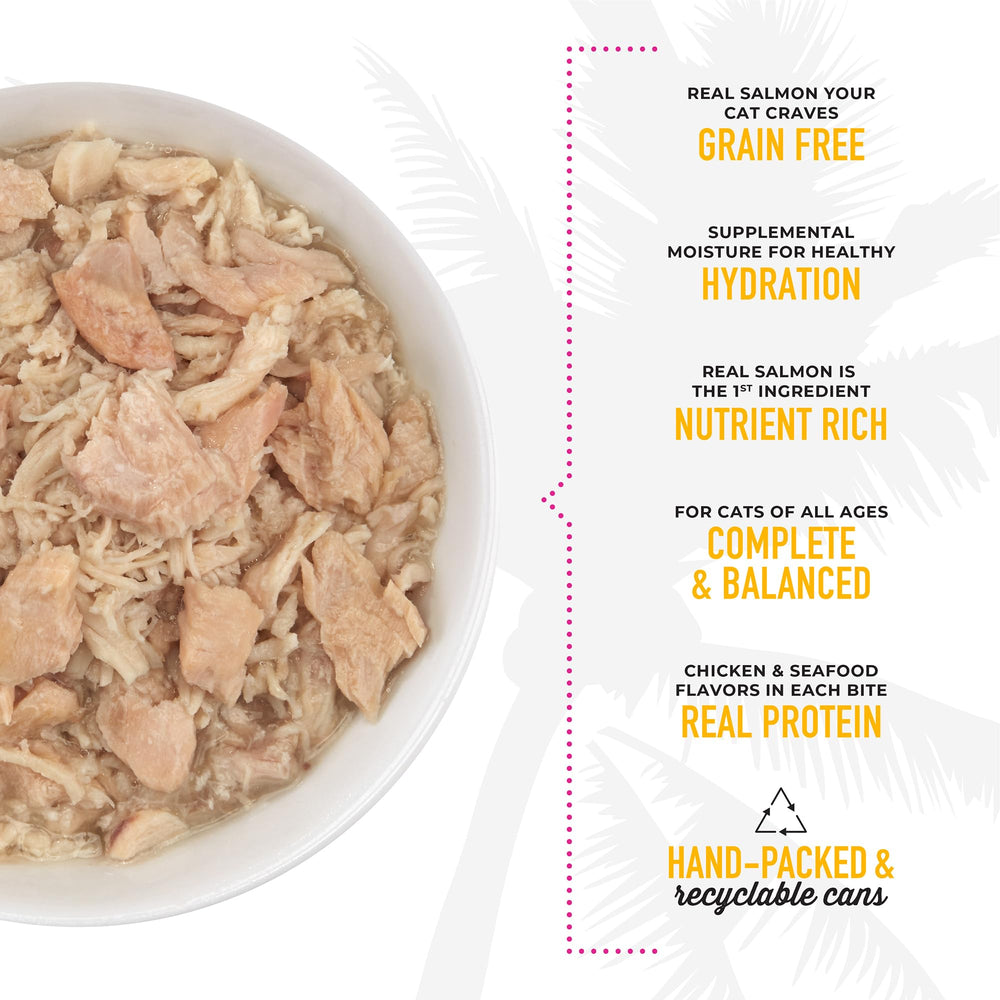 Open Luau can ready to serve in a bowl