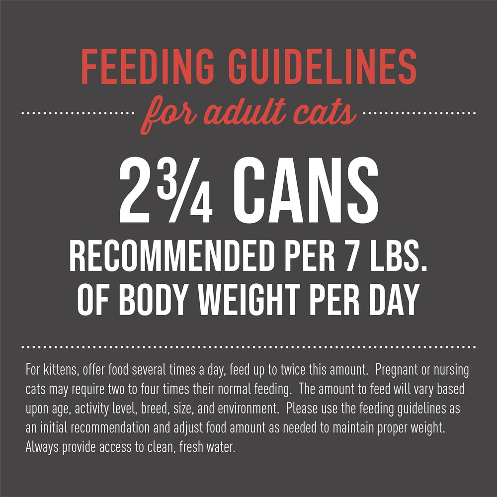 TIKI PETS 12-pack cans, grain-free wet food for varied feeding routines.