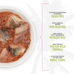 TIKI PETS Grill sardine-first ingredient highlights real protein.