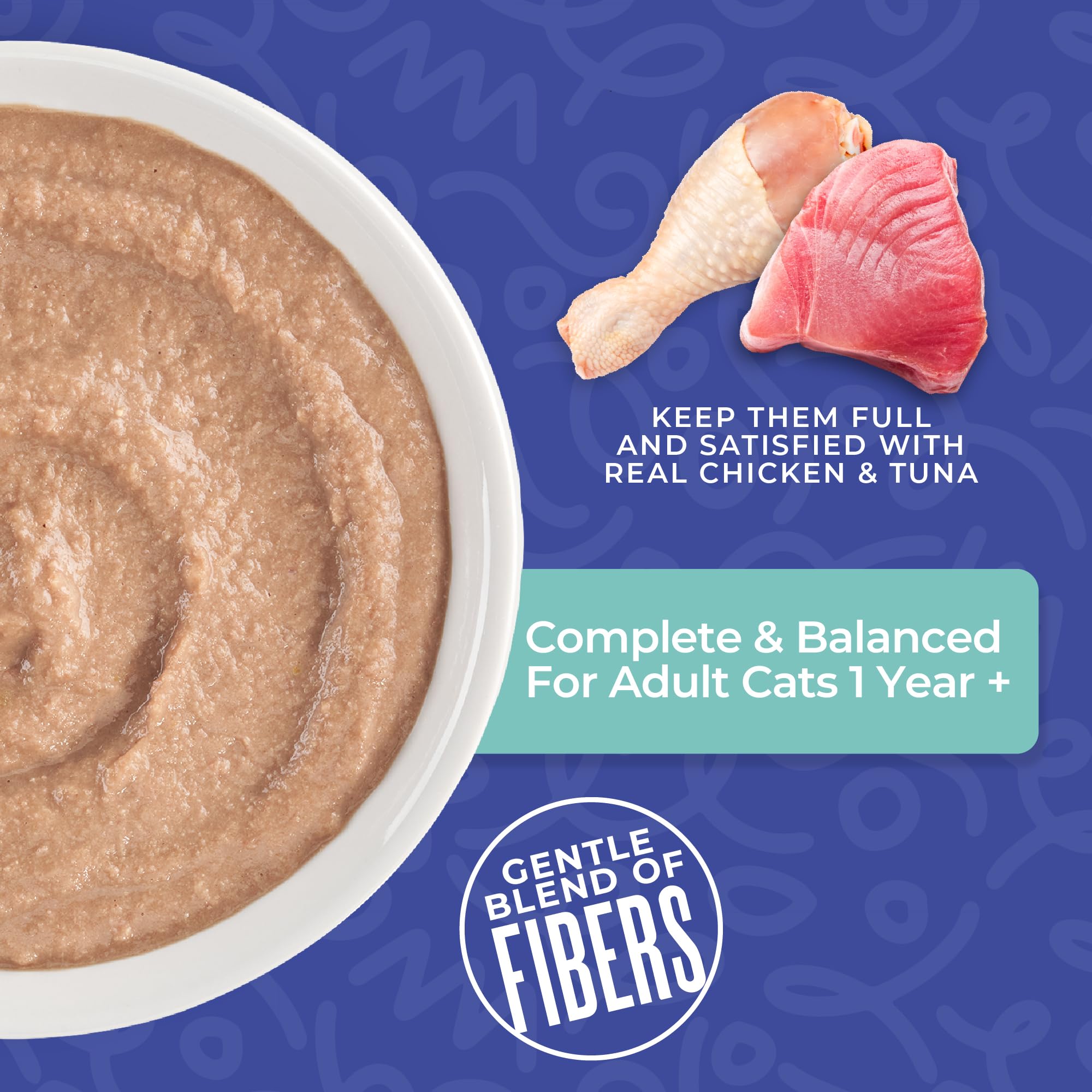 Label and packaging of Tiki Pets Velvet Mousse