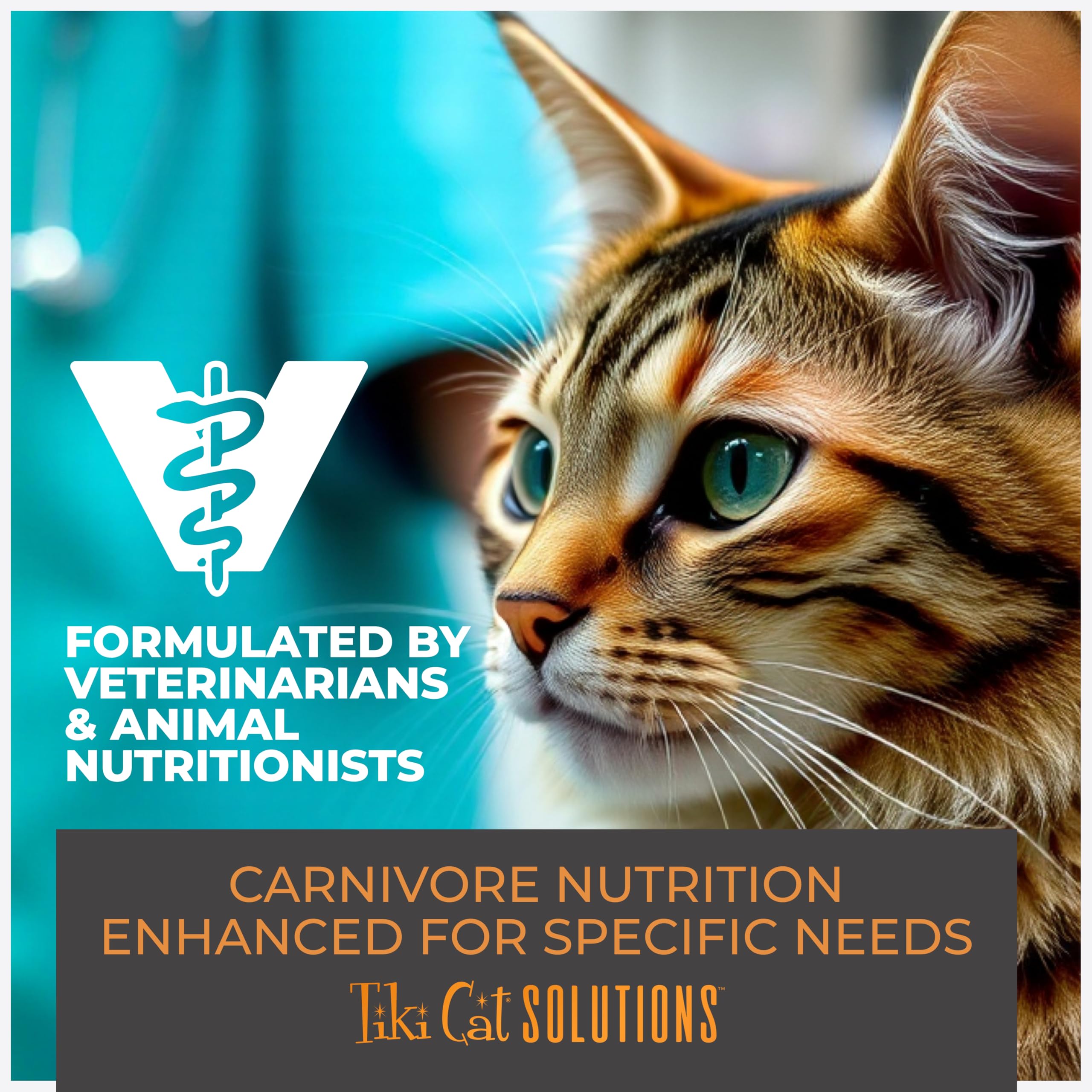 Tiki Cat Solutions Mobility single-serve pouch showcases portion control and convenience