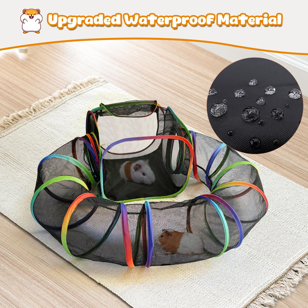 Breathable mesh design in TIKIWIK playpen keeps pets cool during play