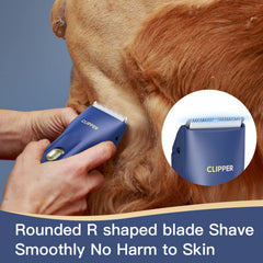 Tileon dog clippers IPX7 waterproof for easy washing after grooming