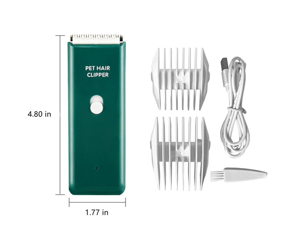 Tileon dog clippers side view, ergonomic grip for comfortable trims.