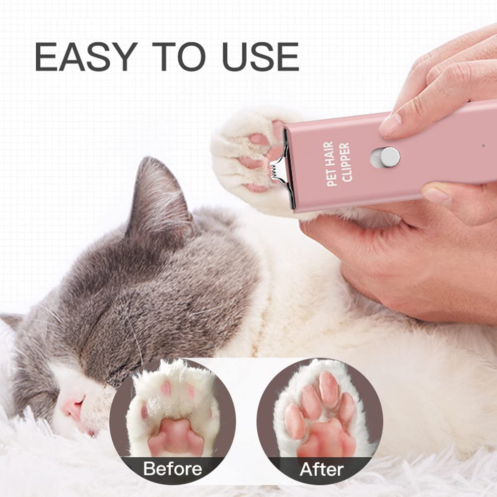 Tileon Feet Hair Trimmer detachable-washable blade for easy cleaning after grooming.