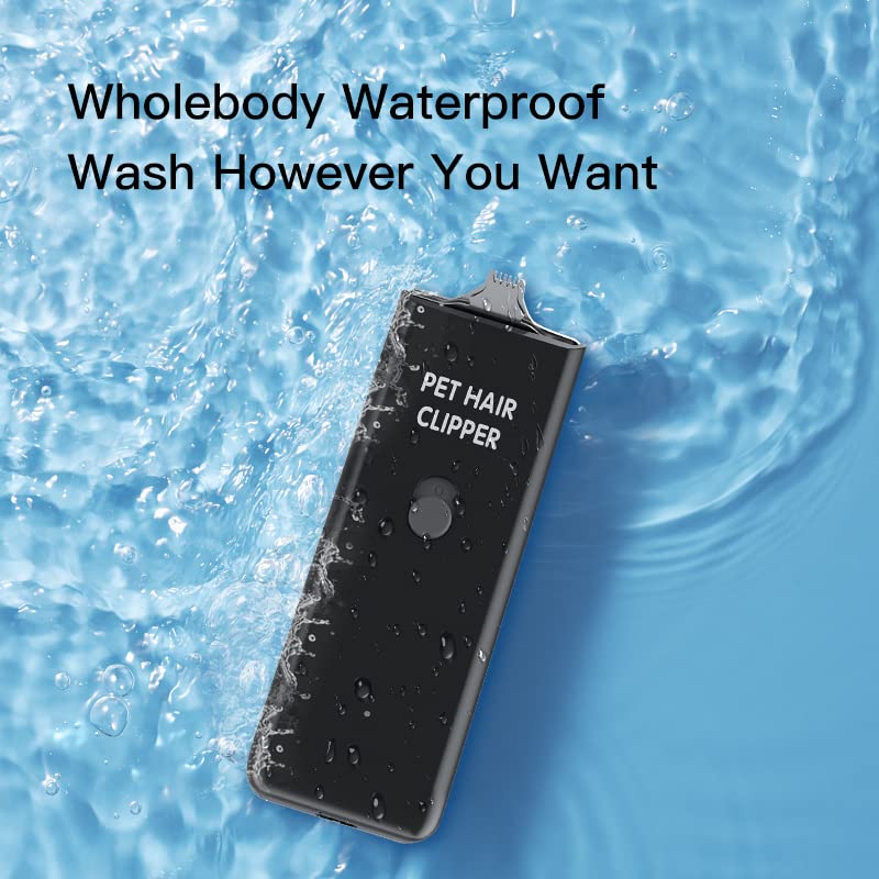 Tileon USB rechargeable battery powers cordless grooming sessions up to 90 minutes.