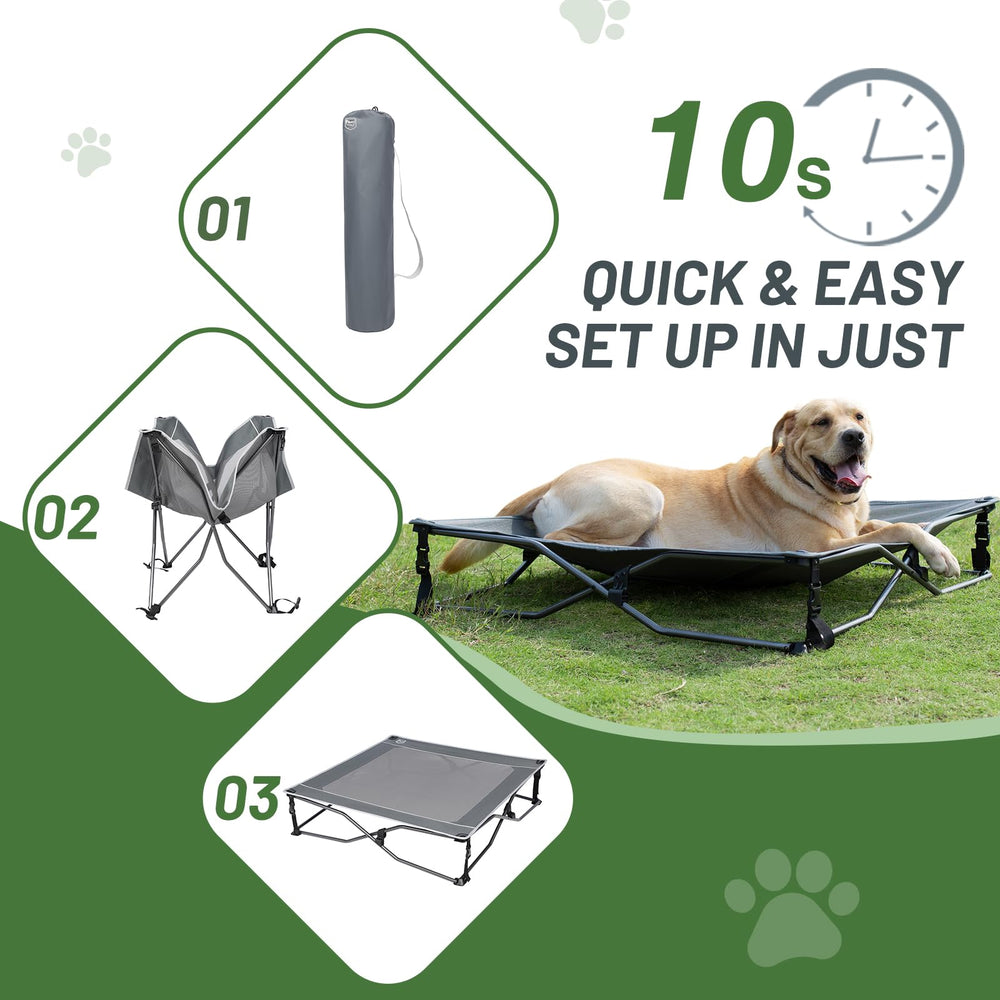 TIMBER RIDGE dog bed for indoor and outdoor use.