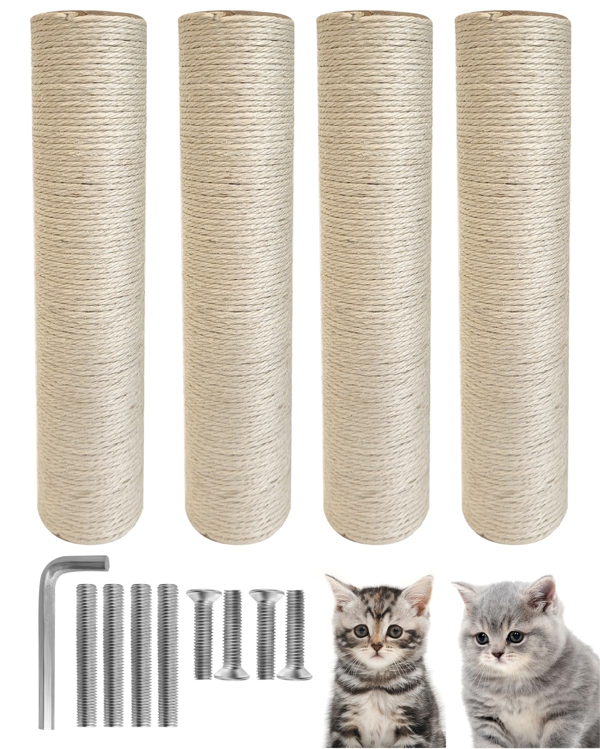 TIMHAKA replacement posts pack ready for a quick cat tree upgrade.