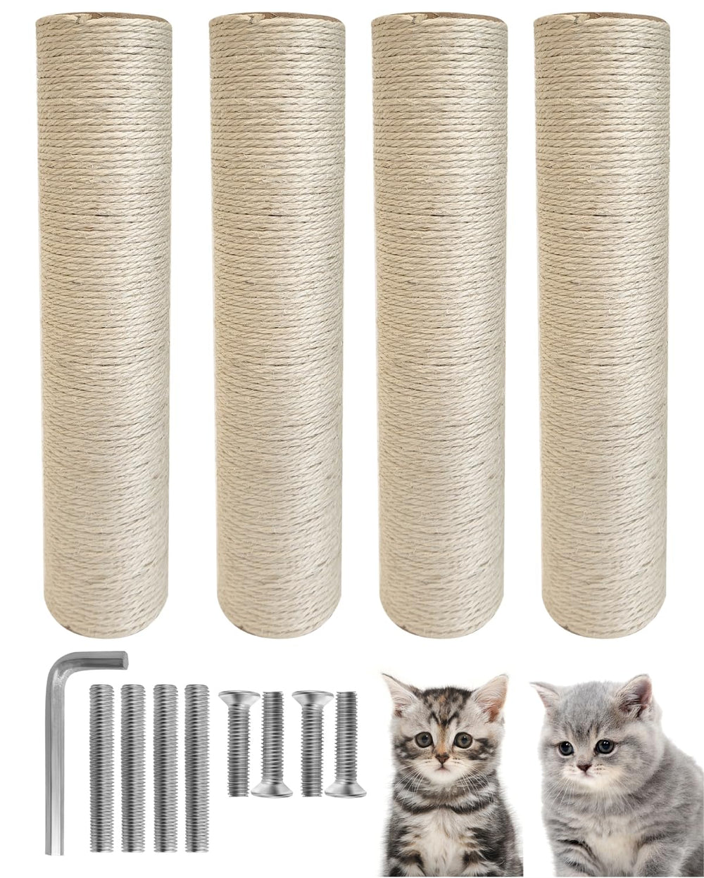 TIMHAKA replacement posts pack ready for a quick cat tree upgrade.
