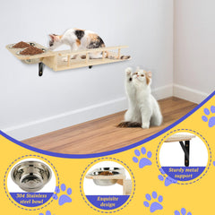 TIMIEEYA wall-steps provide secure resting perches for cats