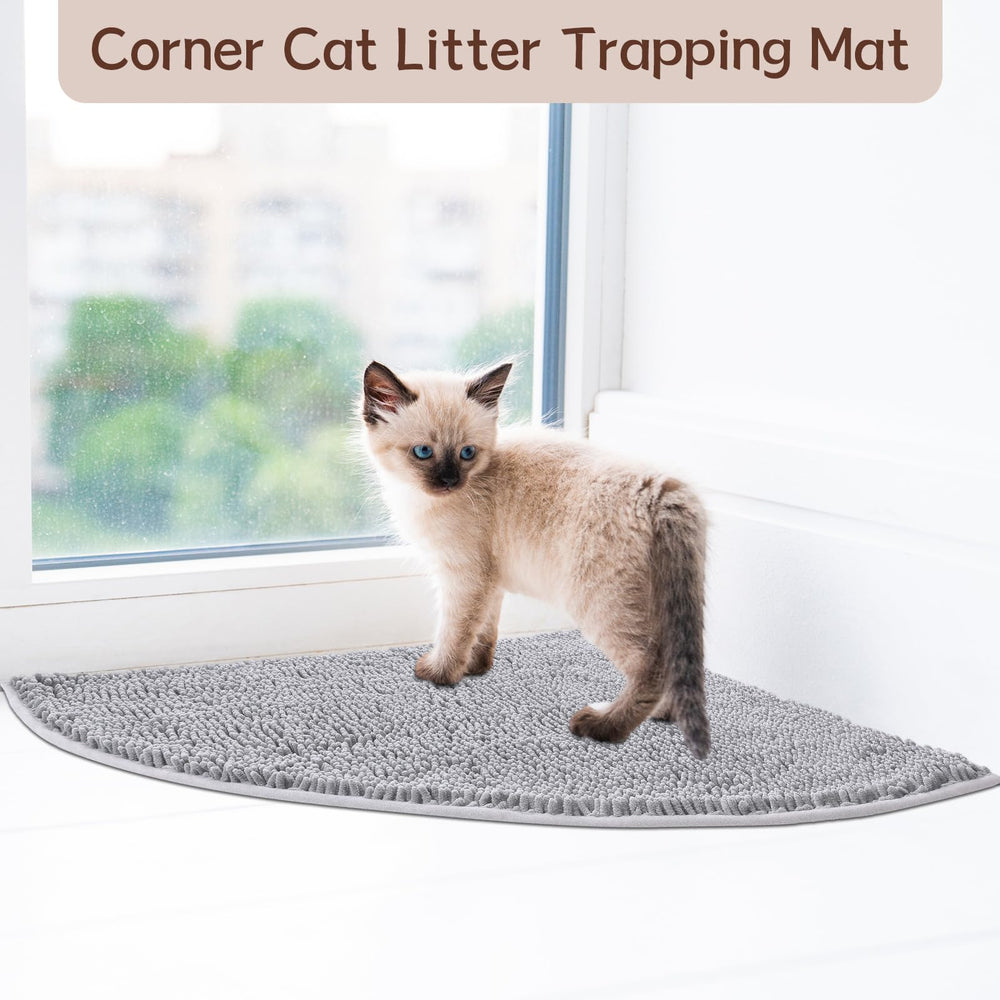 Tinideya mat folds for easy shaking and quick cleaning.