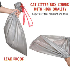 Tinlade tear-resistant plastic liner showcases durability during scooping