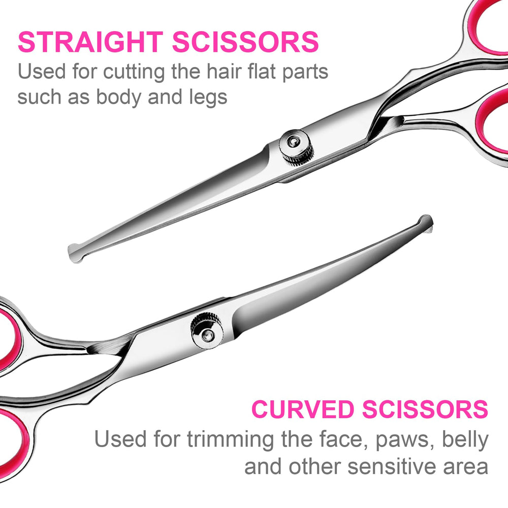 TINMARDA grooming comb with rounded-tip teeth for detangling