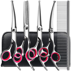TINMARDA 6-in-1 straight scissors for precise trimming at home