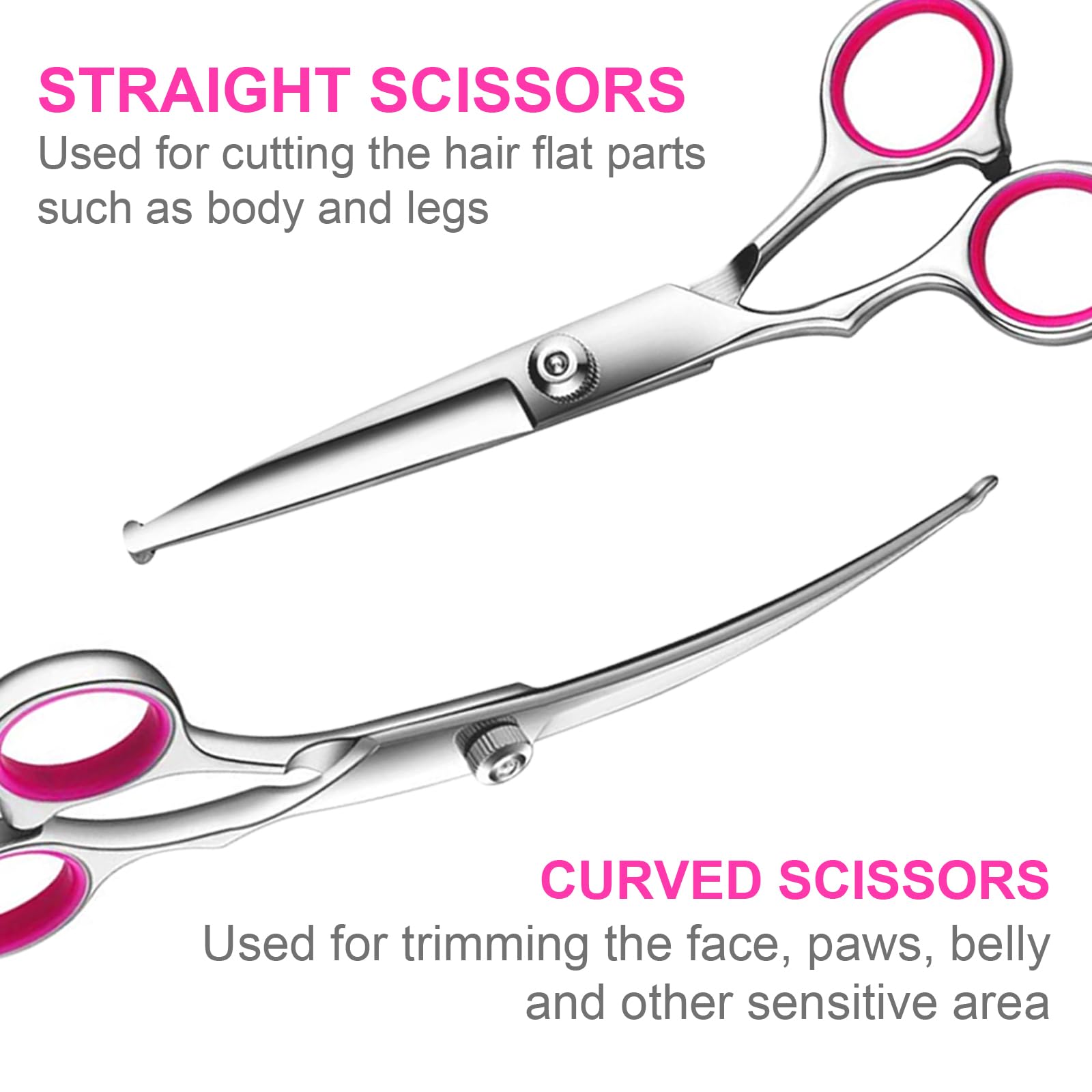 TINMARDA thinning scissors for blending wiry coats