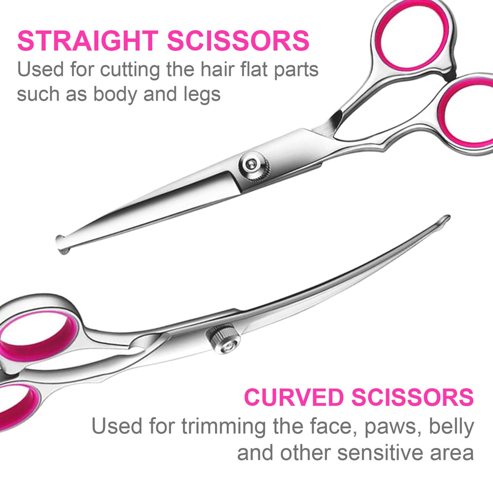 TINMARDA thinning scissors for blending wiry coats
