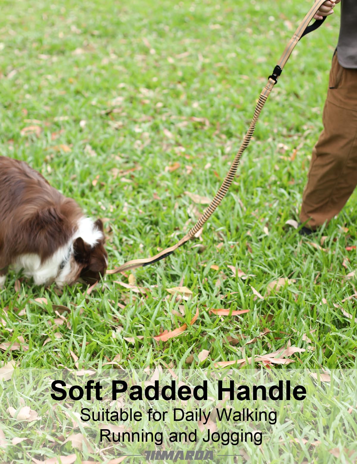 Tinmarda reinforced stitches ensure durability for medium and large dogs.