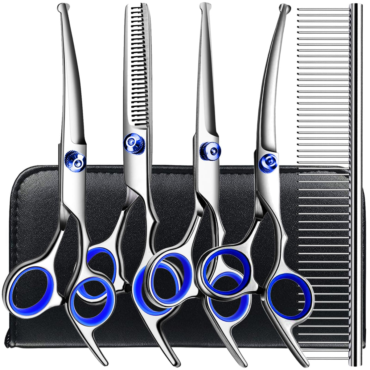 TINMARDA straight scissors 6.5 inch for precise trimming and smooth cuts
