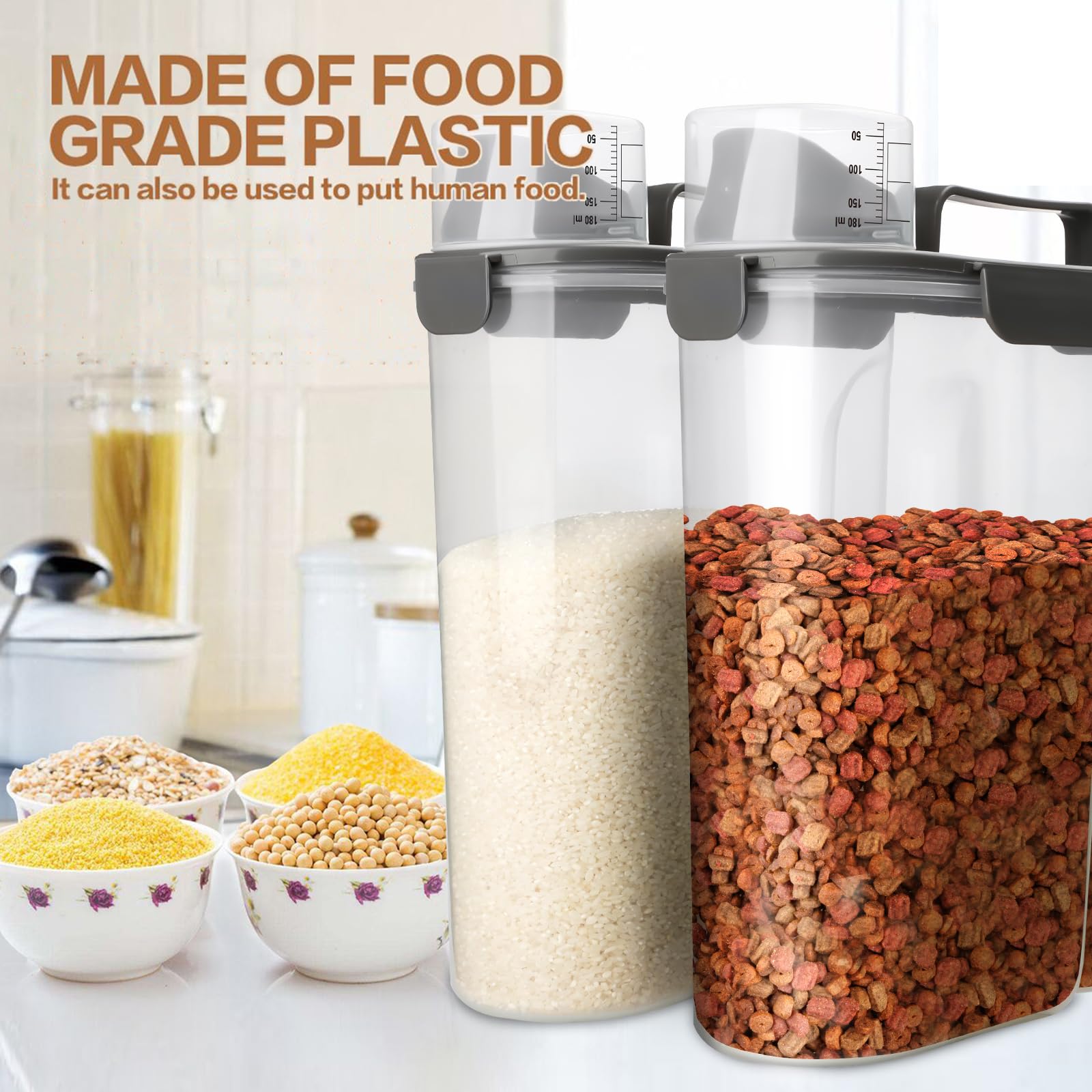TIOVERY portable handle container ready for travel and outdoor use.
